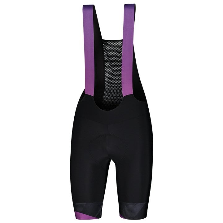 Fahrradhosen Herren SCOTT kurze Trägerhose RC Pro Supersonic Edt. schwarz lila