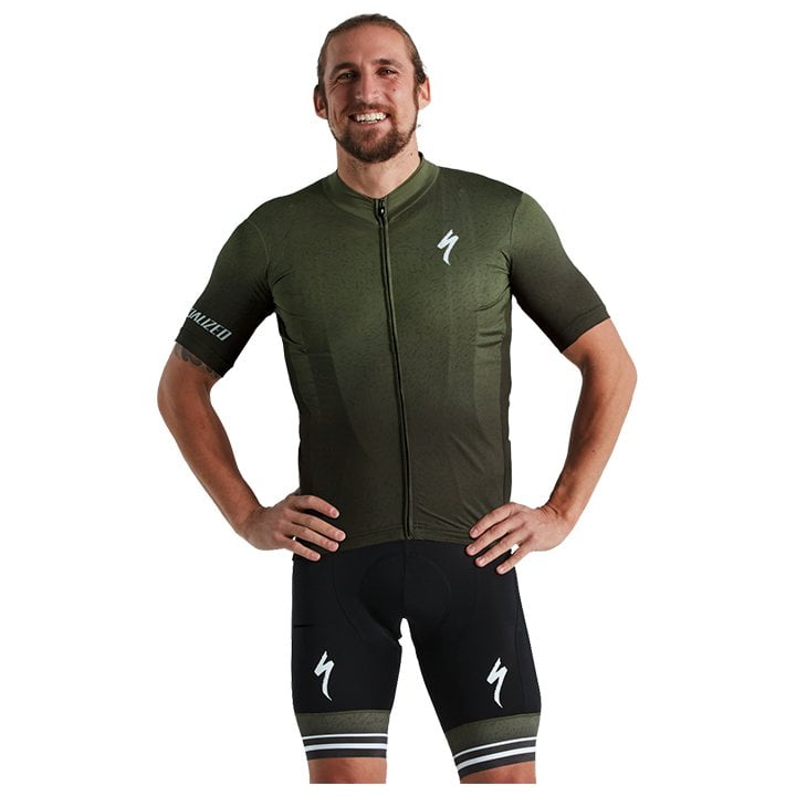 Fahrradhosen + Trikot Sommer SPECIALIZED Set (2 Teile) RBX Comp grün