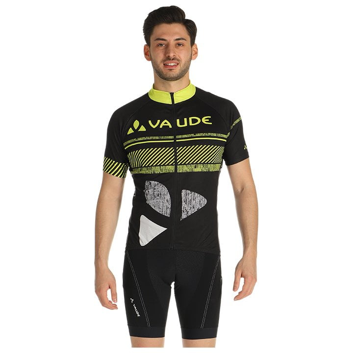 Radtrikot + Fahrradhosen VAUDE Set (2 Teile) Brand schwarz gelb