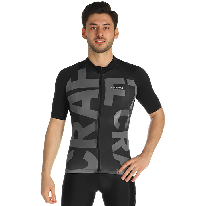 Radtrikot Herren CRAFT Kurzarmtrikot Endurance schwarz