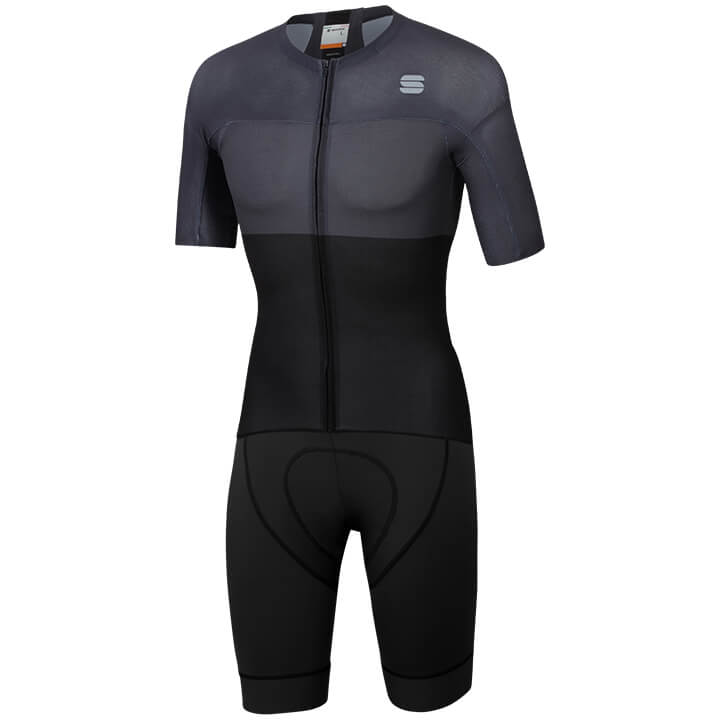 Radtrikots + Hosen Sommer SPORTFUL Set (2 Teile) Bodyfit Pro Light grau schwarz