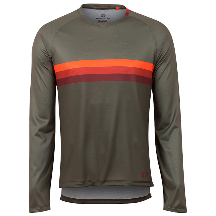 Radtrikots PEARL IZUMI Langarm-Bikeshirt Summit olive