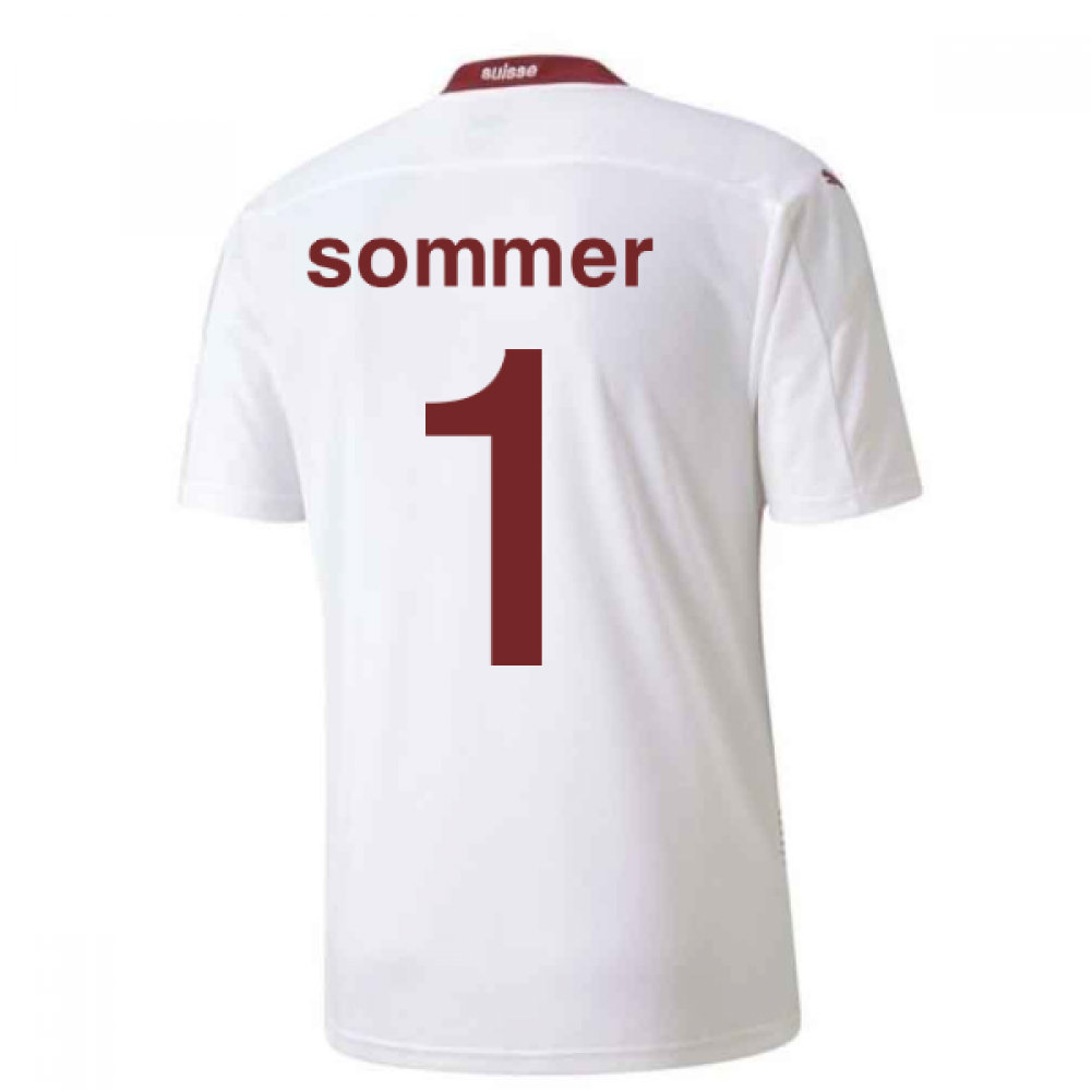 2020-2021 Schweiz Auswärts Puma Fußballtrikot (SOMMER 1)
