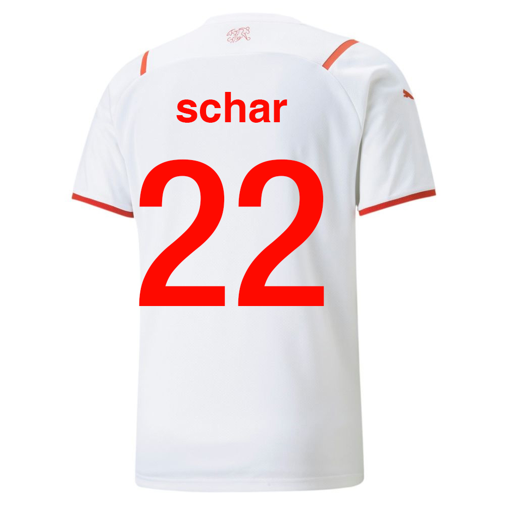 2021-2022 Schweiz Auswärtstrikot (Schar 22)