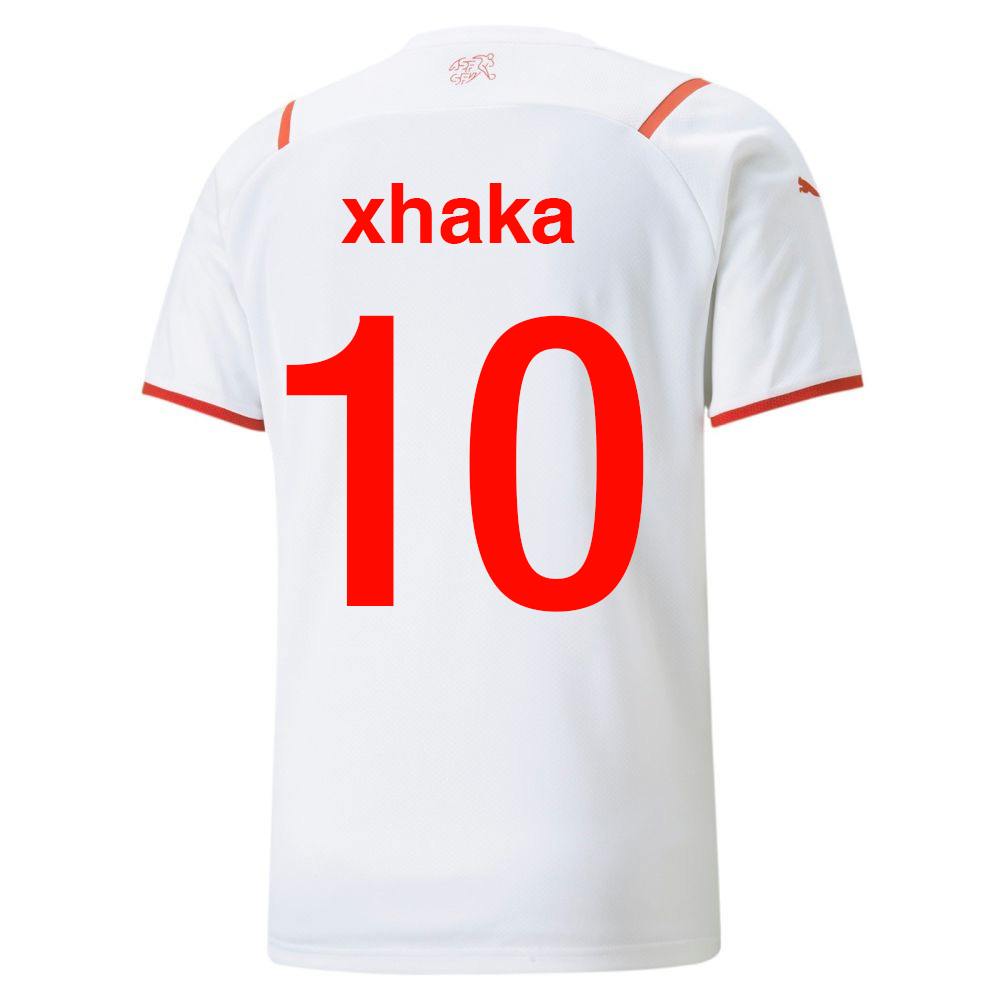 2021-2022 Schweiz Auswärtstrikot (Xhaka 10)