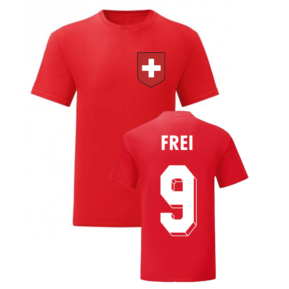 Alexander Frei Switzerland National Hero Tee Rot