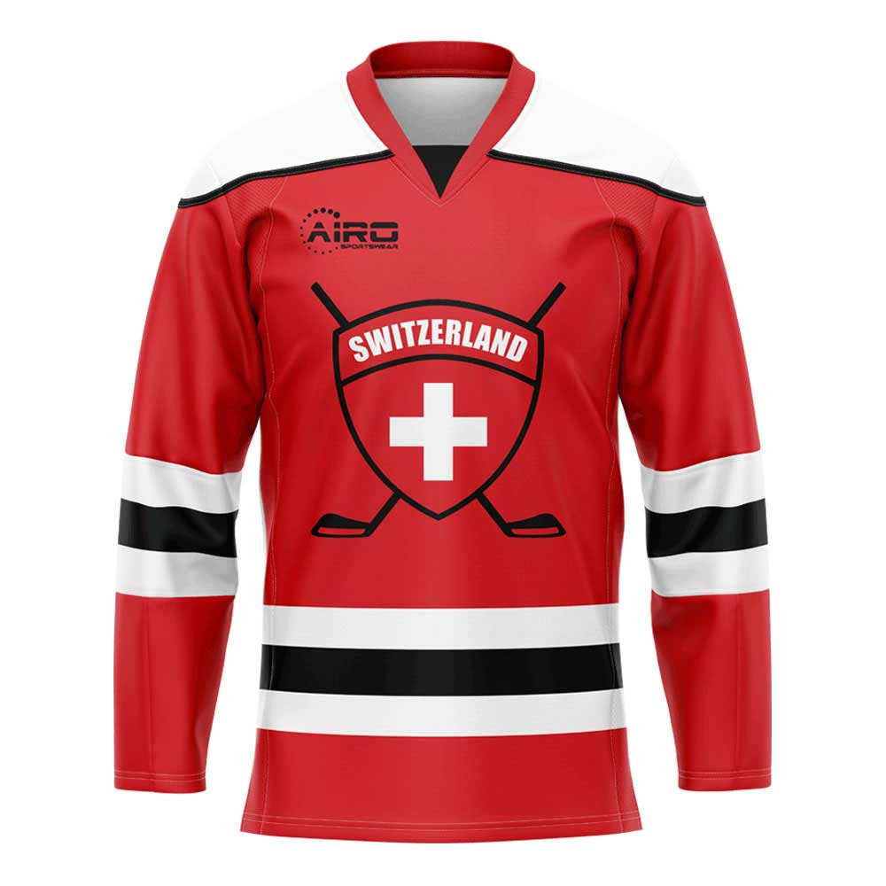 Schweiz Eishockey Heimtrikot