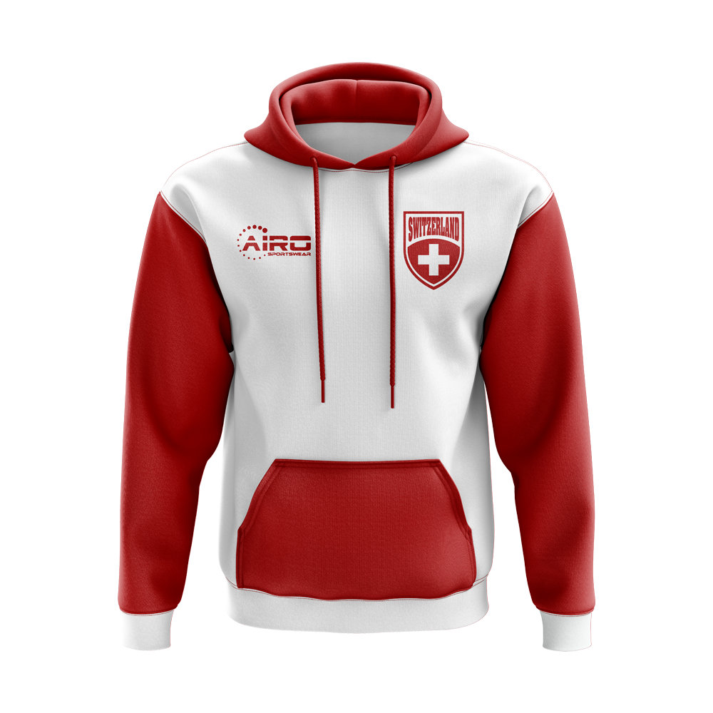 Switzerland Concept Country Football Hoody Weiss