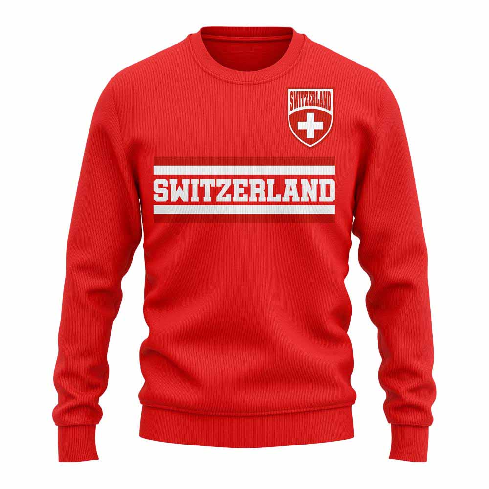 Switzerland Core Country Sweatshirt Rot
