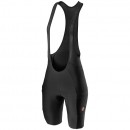 Fahrradhosen CASTELLI Damen Trägerhose Unlimited schwarz