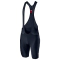 Fahrradhosen CASTELLI kurze Trägerhose Endurance 3 blau