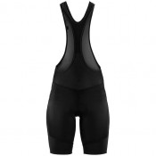 Fahrradhosen CRAFT Damen Trägerhose Essence schwarz