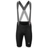 Fahrradhosen Herren ASSOS kurze Trägerhose Mille GT Summer c2-T GTS schwarz