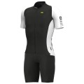 Fahrradhosen + Trikot ALÉ Set (2 Teile) Race 2.0 weiß schwarz