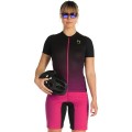 Fahrradhosen + Trikot KARPOS Damen-Set (2 Teile) Verve Evo schwarz rosa