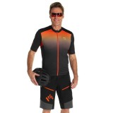 Fahrradhosen + Trikot KARPOS Set (2 Teile) Jump schwarz orange