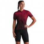 Fahrradhosen + Trikot SPECIALIZED Damen-Set (2 Teile) RBX Comp schwarz rot