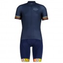 Radtrikot + Fahrradhosen MALOJA Set (2 Teile) KratzdistelM. blau