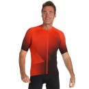 Radtrikot GORE WEAR Kurzarmtrikot Fade schwarz orange