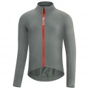 Radtrikot GORE WEAR Langarmtrikot C5 grau orange