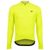 Radtrikot Herren PEARL IZUMI Langarmtrikot Quest neongelb