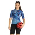 Radtrikot + Hosen CASTELLI Damen-Set (2 Teile) Climber''s 2.0 blau