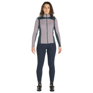 Radtrikot + Hosen CASTELLI Damen-Set (2 Teile) Sfida 2 grau blau