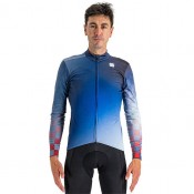 Radtrikot Männer SPORTFUL Langarmtrikot Rocket blau