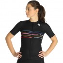 Radtrikot SPORTFUL Damentrikot Vélodrome schwarz