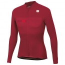 Radtrikot SPORTFUL Langarmtrikot Pro Thermal rot