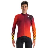 Radtrikot SPORTFUL Langarmtrikot Rocket rot