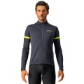 Radtrikots CASTELLI Langarmtrikot Fondo 2 grau