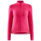 Radtrikots CRAFT Damen Langarmtrikot CORE Bike Essence rosa