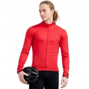 Radtrikots Herren CRAFT Langarmtrikot Core Bike SubZ rot