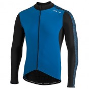 Radtrikots Herren NALINI Langarmtrikot W schwarz blau