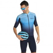 Radtrikots + Hosen NALINI Set (2 Teile) Speed blau