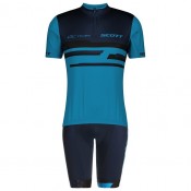Radtrikots + Hosen SCOTT Set (2 Teile) RC Team 20 blau
