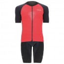 Radtrikots + Hosen Sommer UYN Set (2 Teile) Granfondo schwarz rot