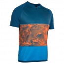 Radtrikots ION Bikeshirt Traze AMP blau orange