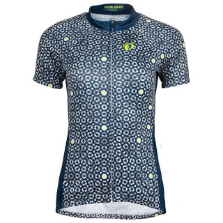 Radtrikots Kurzarm PEARL IZUMI Damentrikot Select Escape LTD dunkelblau