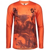 Radtrikots SCOTT Langarm-Bikeshirt Trail Progressive orange