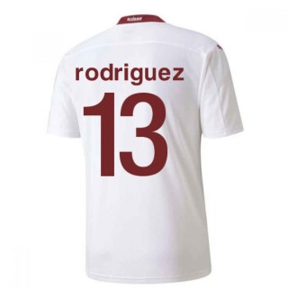 2020-2021 Schweiz Auswärts Puma Fußballtrikot (RODRIGUEZ 13) Online Kaufen