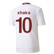 2020-2021 Schweiz Auswärts Puma Fußballtrikot (XHAKA 10) Billig Verkauf online