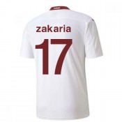 2020-2021 Schweiz Auswärts Puma Fußballtrikot (ZAKARIA 17) Günstig Verkauf online