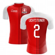 2022-2023 Schweiz Heim Concept Football Trikot (Lichtsteiner 2) Bestellen