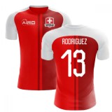 2022-2023 Schweiz Heimkonzept-Fußballtrikot (Rodriguez 13) Günstig Online Kaufen
