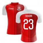 2022-2023 Schweiz Heimkonzept-Fußballtrikot (Shaqiri 23) Online Shop