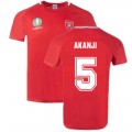 Günstig Schweiz 2022 Polyester T-Shirt Rot (AKANJI 5) Kaufen