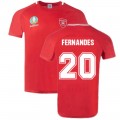 Schweiz 2022 Polyester T-Shirt Rot (FERNANDES 20) Online Kaufen