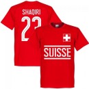 Schweiz Shaqiri Team T-Shirt - Rot Online Shop